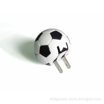 Football Shape USB Wall Charger for Mobile Phone